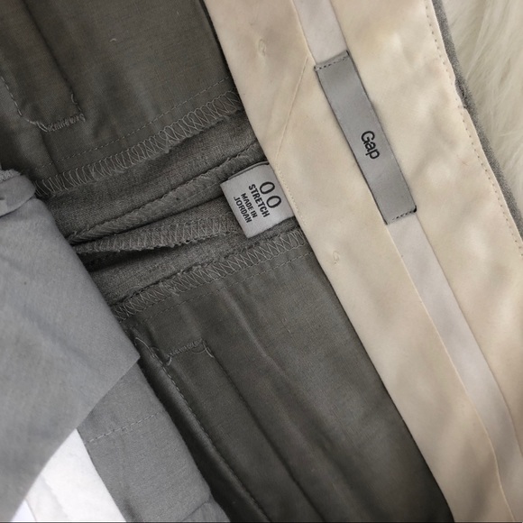 EUC! GAP Heather Grey Ankle Pants, size 00 - Picture 5 of 7